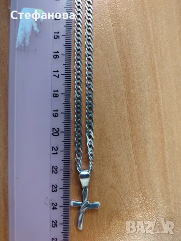 сребърни бижута, снимка 7 - Колиета, медальони, синджири - 56503805