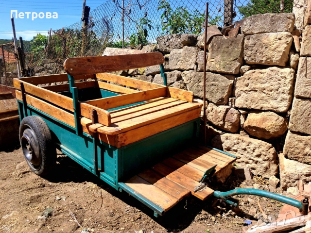 Продавам ремарке за мотофреза., снимка 3 - Ремаркета - 52358729