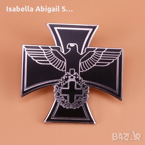 Немски нацистки пин, значка, снимка 1 - Други ценни предмети - 32055355