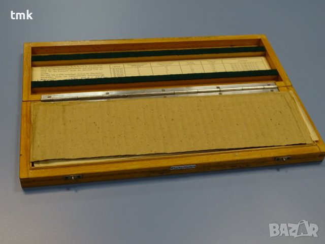 Еталон за проверка на грапавост Flachschleifen MASSI TGL 0-4763, снимка 11 - Куфари с инструменти - 38732343