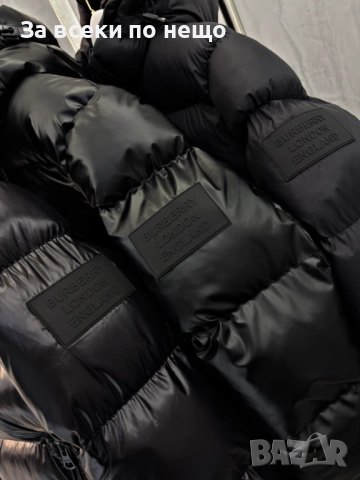 Burberry Мъжко Оригинално Черно Зимно Яке С Качулка Код A1148, снимка 8 - Якета - 52592815