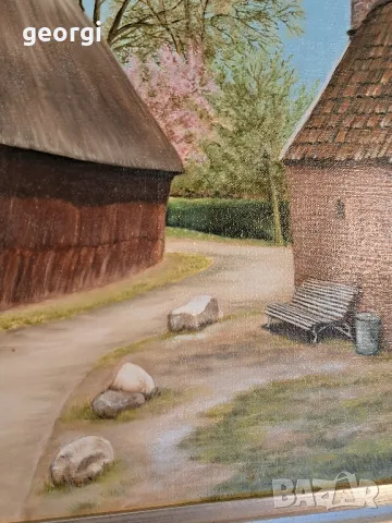 авторска картина маслени бои върху платно   24/3, снимка 3 - Картини - 49488345