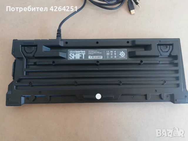 Клавиатура SteelSeries Shift 64100, снимка 8 - Клавиатури и мишки - 47602085
