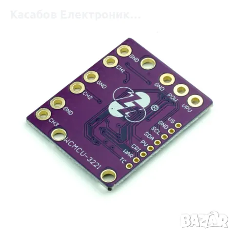 Модул за измерване на напрежение и ток INA3221, 3-канален, I2C, снимка 3 - Друга електроника - 47475589