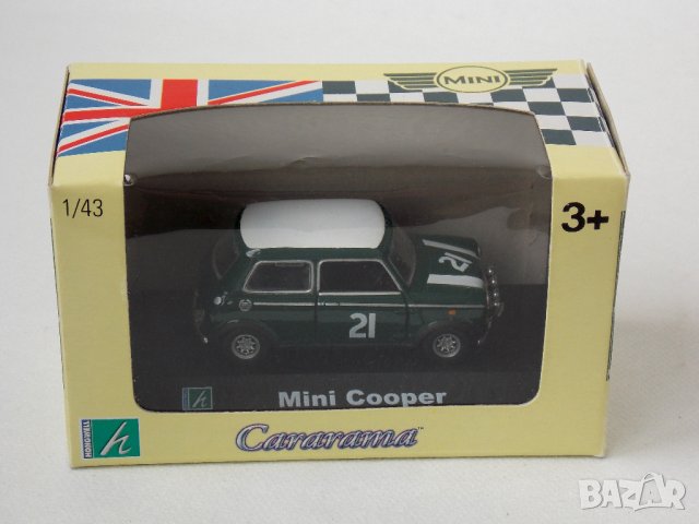 Количка 1:43 Mini Cooper на Hongwell. НОВО.