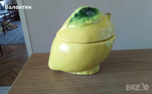 Интересен керамичен сервиз "Плодове", снимка 2 - Сервизи - 54137804