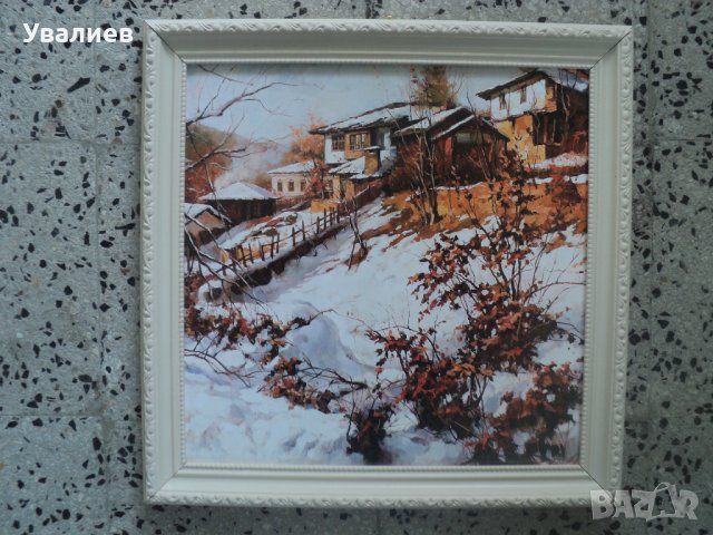 Плакати - стари селски къщи в рамки, снимка 5 - Антикварни и старинни предмети - 42824533