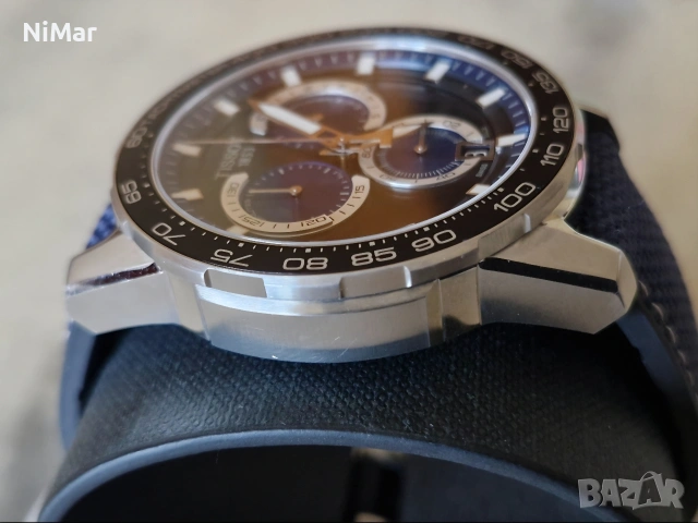 Мъжки кварцов часовник Tissot Supersport Chrono Blue, снимка 5 - Мъжки - 54164945