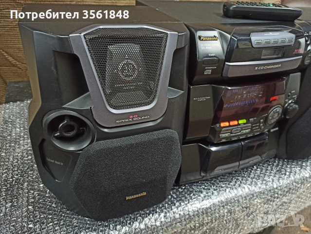 Уредба Panasonic Sa-Ak 40 работи на радио и аux + Подарък блутут FM радиотрансмитер., снимка 4 - Аудиосистеми - 52654109