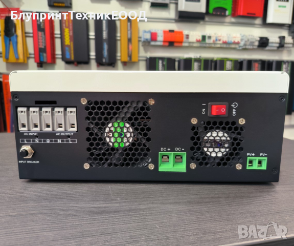 3000W 24V UPS/Комбиниран инвертор MUST със 60A MPPT соларен контролер PV18-3024VPM, снимка 2 - Друга електроника - 41934885