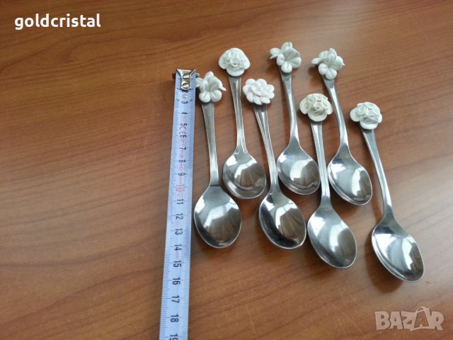 лъжички с порцелан , снимка 2 - Антикварни и старинни предмети - 39731639