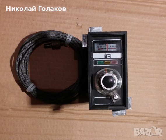 Терморегулатор БОШ с термодвойка 0-400 градуса 220 волта захранване.