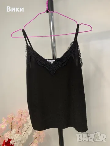 Потник с дантела размер S, подходящ и за М, снимка 7 - Потници - 50086015