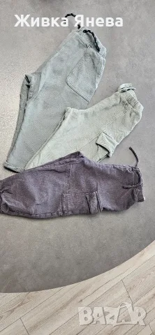 Лот от 3 чифта панталони H&M, размер 92 (за момче), снимка 2 - Комплекти за бебе - 56179968