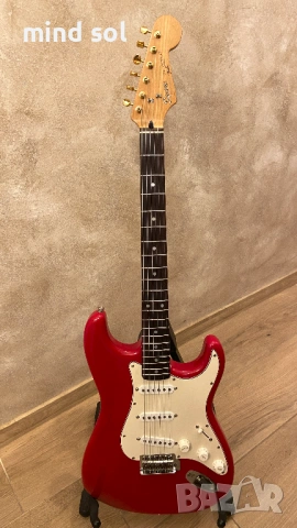 Squier by Fender 62 Reissue Stratocaster Red SQII-STR Japan MIJ