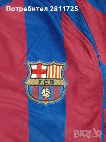 Тениска Роналдиньо Барселона ретро легенди , снимка 2 - Футбол - 44573118