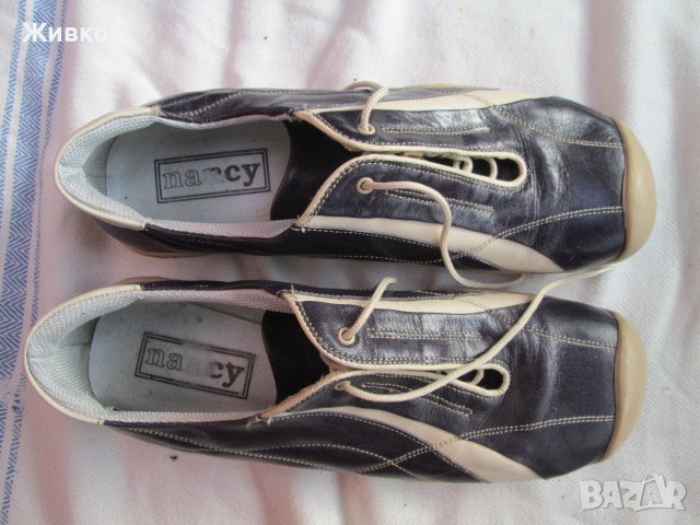 nancy обувки от естествена кожа размер 42., снимка 2 - Спортно елегантни обувки - 39341059
