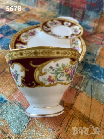 Royal Albert тенис сет Lady Hamilton, снимка 9 - Сервизи - 54294413