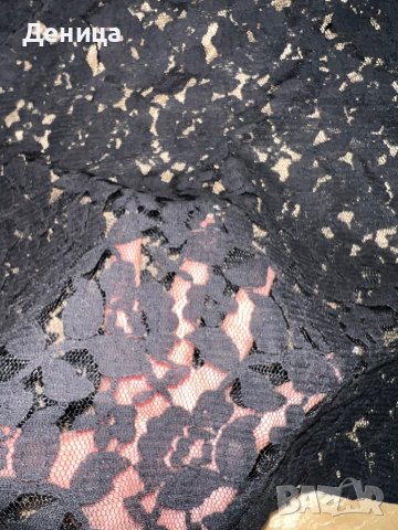 Черен дантелен топ, снимка 3 - Корсети, бюстиета, топове - 42187810