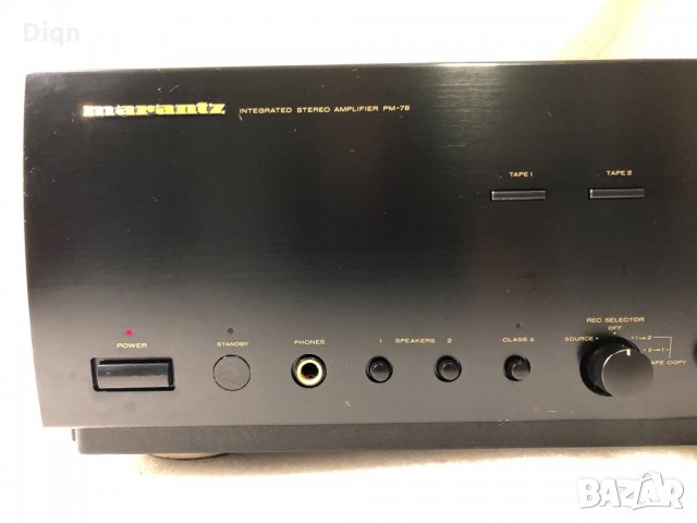 Marantz PM-78 ClassA, снимка 6 - Ресийвъри, усилватели, смесителни пултове - 31111208