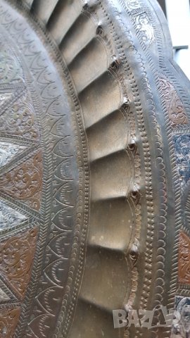 Ръчно гравирано медно пано, снимка 3 - Пана - 29936194