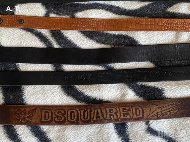 Колани dsquared,Armani,Calvin Klein,Timberland,Sergio Cerruti, снимка 4 - Колани - 40357640
