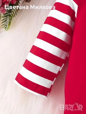 Коледен костюм , снимка 4 - Комплекти за бебе - 52178538