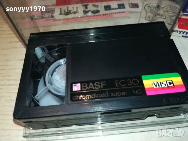 BASF EC30 VHS C VIDEO TAPE-ВНОС GERMANY 2212241725, снимка 3 - Други жанрове - 48434759