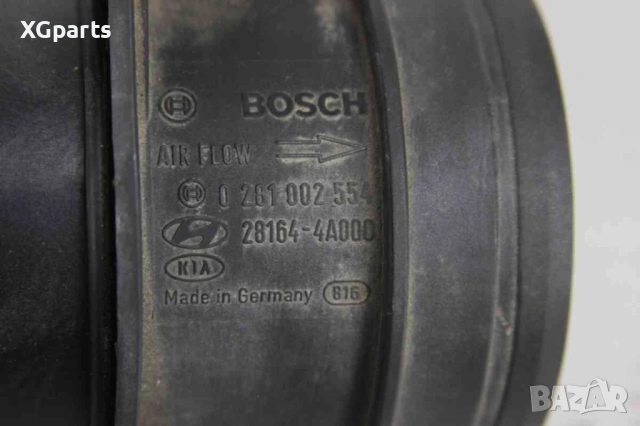 Дебитомер за Kia Sorento 2.5crdi 140к.с. (2002-2009) 0281002554, 28164-4A000, снимка 2 - Части - 53002967