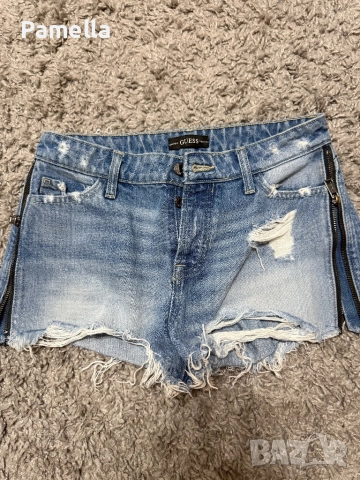 Къси гащи на Guess, снимка 5 - Къси панталони и бермуди - 51657369