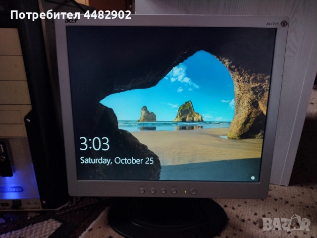 Монитор 17" Acer, снимка 2 - Монитори - 53134157