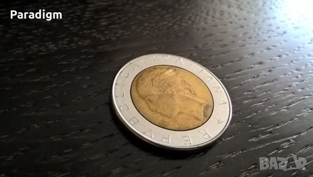 Монета - Италия - 500 лири | 1983г., снимка 2 - Нумизматика и бонистика - 31619169