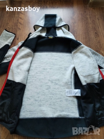 Blaklader Knitted cardigan with softshell - мъжко работно яке КАТО НОВО С, снимка 11 - Якета - 52541431