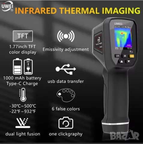 инфрачервена топло визорна камера, снимка 8 - Друга електроника - 48294098