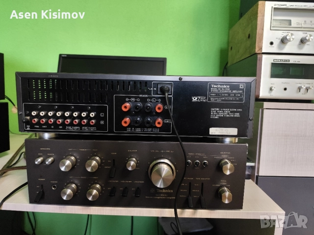 technics su-v550, снимка 4 - Ресийвъри, усилватели, смесителни пултове - 51596101