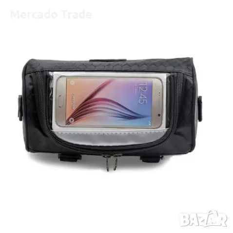 Чанта за велосипед Mercado Trade, Черен, снимка 3 - Аксесоари за велосипеди - 49881725