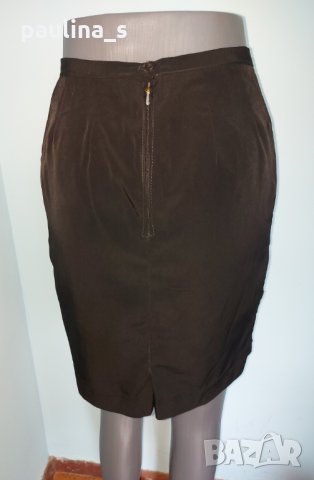 Копринена пола шита по поръчка / малък размер , снимка 4 - Поли - 29858036