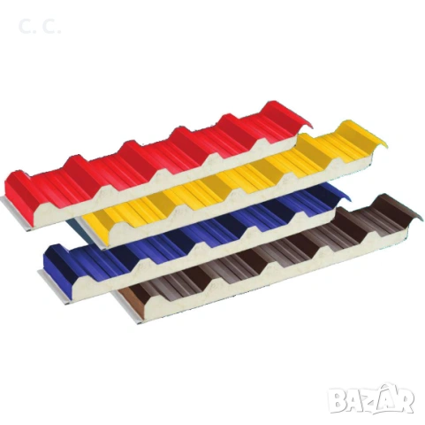 Покривни термопанели тип керемида и нормален - директен внос от Сърбия, снимка 4 - Строителни материали - 54191498