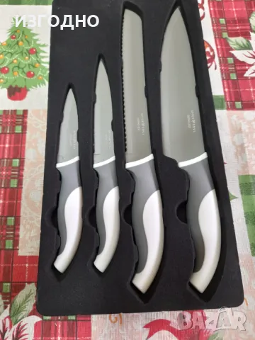 28 ЛЕВА ГЕРМАНСКИ НОВИ КУХНЕНСКИ НОЖОВЕ 4 или 5 БРОЯ, снимка 5 - Прибори за хранене, готвене и сервиране - 49707299