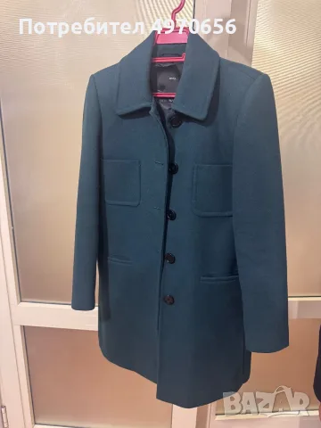 Вълнено палто Mango, снимка 2 - Палта, манта - 56453099