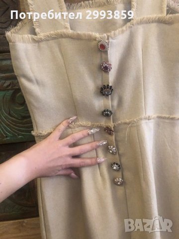 Рокля Долче*D&G pizza printing dress, снимка 7 - Рокли - 34132042