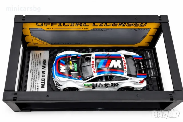 Метална количка BMW M4 DTM 1:24 , снимка 2 - Колекции - 56394251