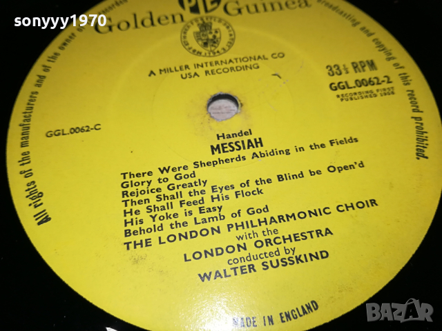HANDEL MESSIAH-MADE IN ENGLAND-ПЛОЧА 1303241630, снимка 16 - Грамофонни плочи - 44746804