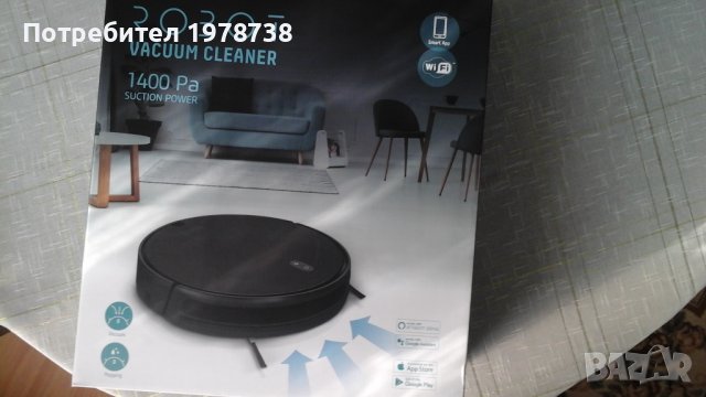 Продавам прахосмукачка робот 100 лв., снимка 2 - Прахосмукачки - 39462051