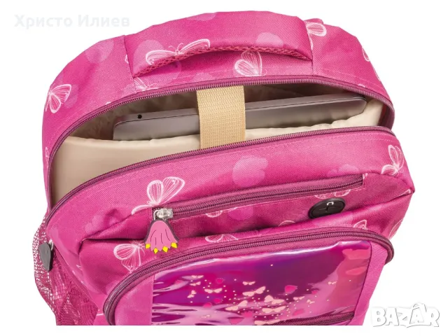 Ученическа раница Детска раница ортопедична 16 литра за момиче с фея, снимка 3 - Раници - 47577894