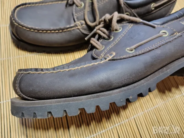 ОФЕРТА 📍 Timberland / 43 / хибридни обувки тип мокасини от естествена кожа, снимка 2 - Ежедневни обувки - 55942652