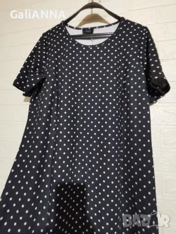 СТРАХОТНА И ЕФЕКТНА РОКЛЯ 2XL, снимка 5 - Рокли - 49858790