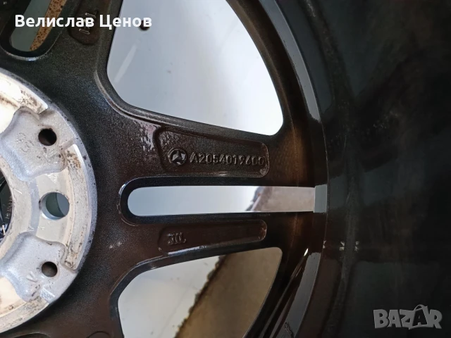 Оригинални джанти за Мерцедес C- class W205 AMG sport, снимка 10 - Гуми и джанти - 50442859