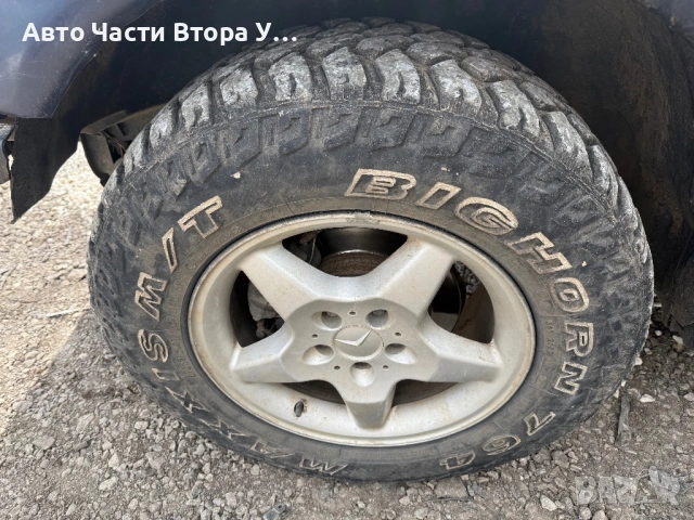 Офроуд Гуми с джанти 17ки за Mercedes ML W163 , снимка 2 - Гуми и джанти - 54010831