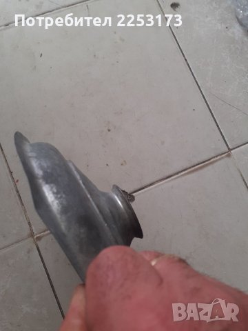 Стар меден капак за тенджера, снимка 4 - Антикварни и старинни предмети - 37834832